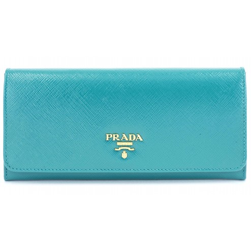 PRADA WALLET 1M1132	SAFF VERNICE	TURCHESE
